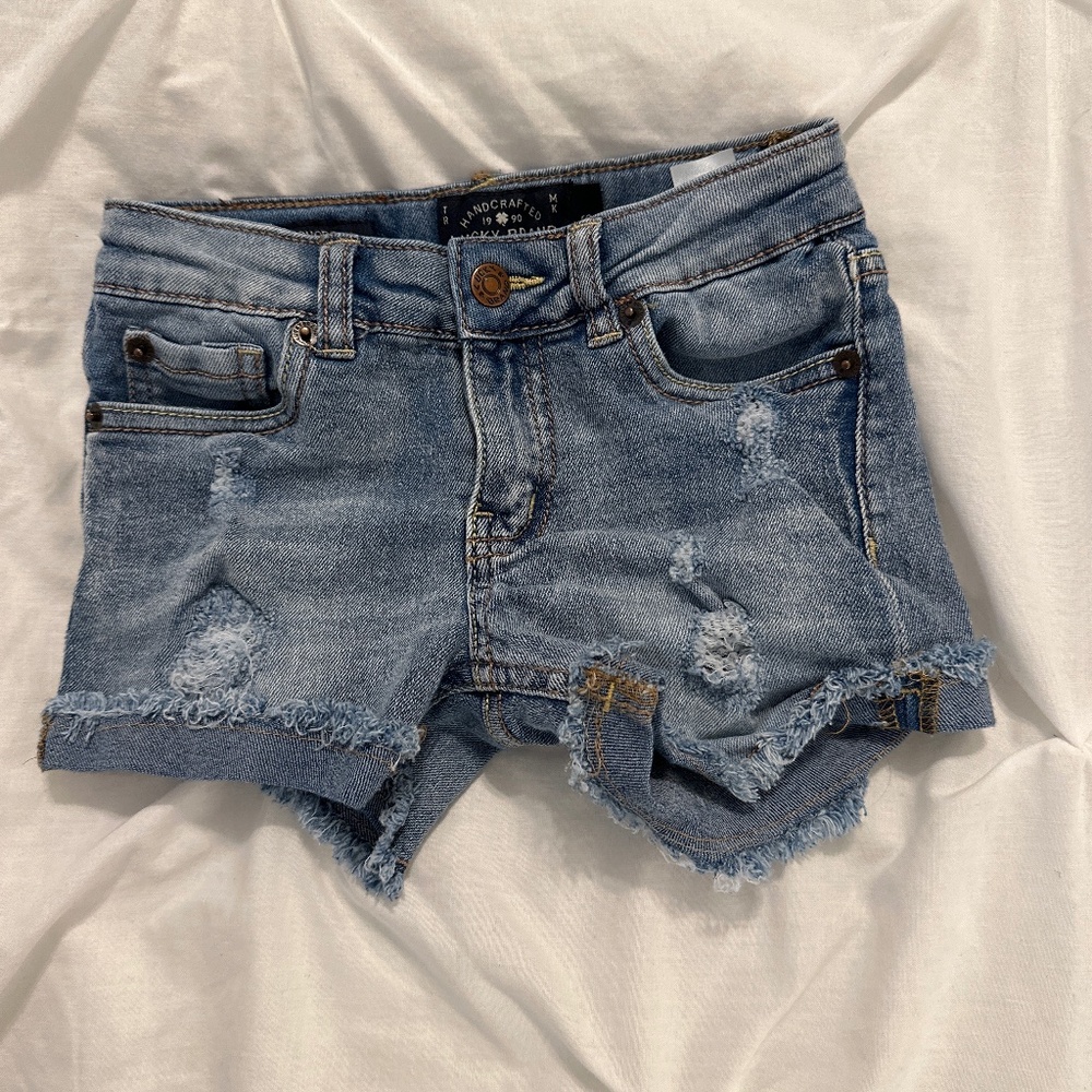 Lucky Brand Girls Riley Shorts Size 6